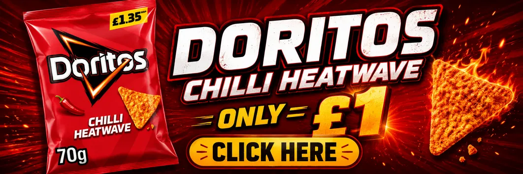 Doritos Chilli Heatwave £1