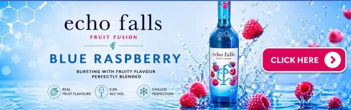 ECHO FALLS BLUE RASPBERRY