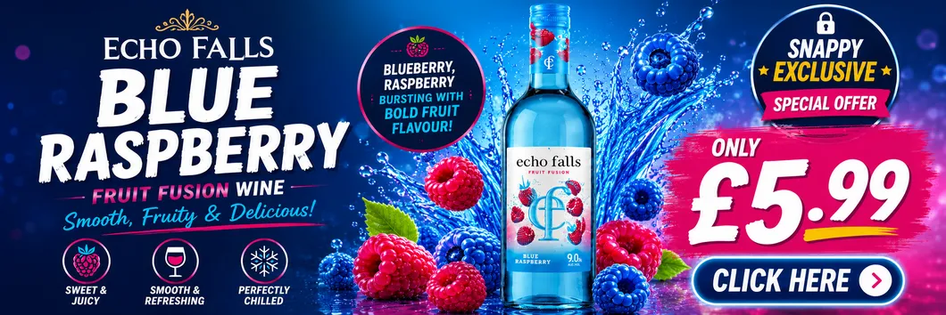 Echo Falls Blue Raspberry