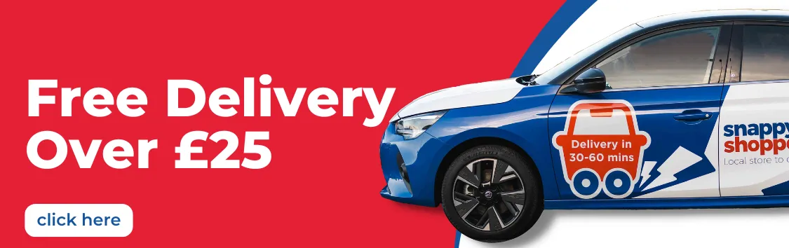 Free Delivery Over £25 