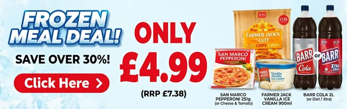 Freezer Deal £4.99