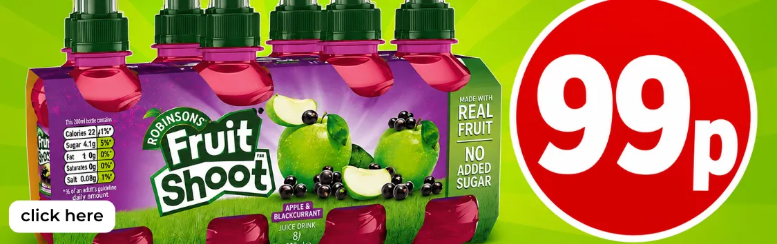 Fruit Shoot 8pk Blackcurrant 