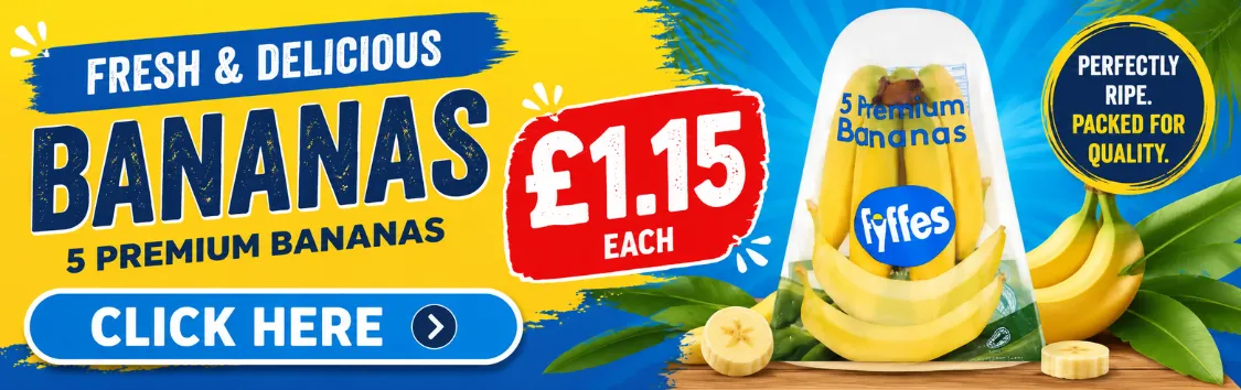 Fyffes Premium Bananas 5PK