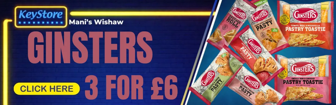 GINSTERS PASTY & ROLLS