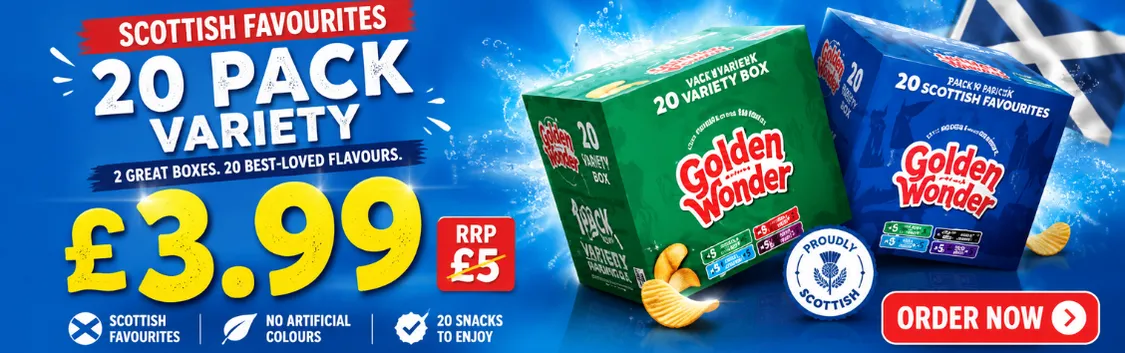 Golden Wonders 20 Pack £3.99
