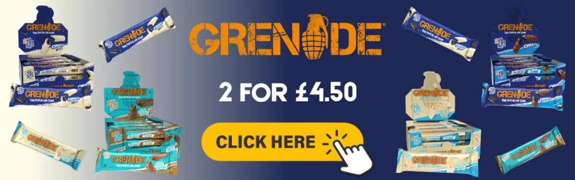  Grenade deal 2 for £4.50