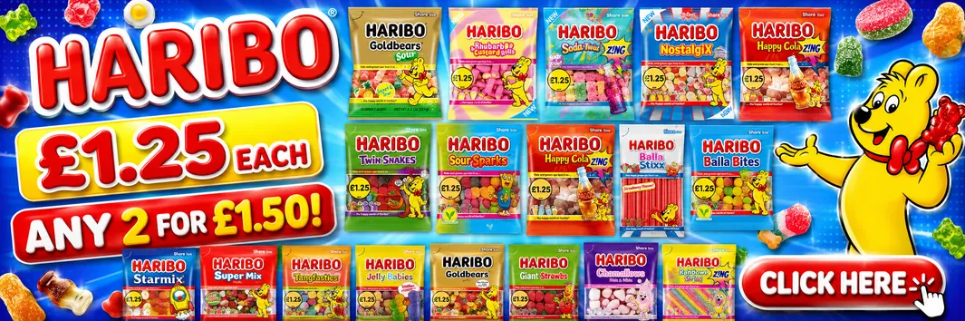 HARIBO 2 FOR £1.50