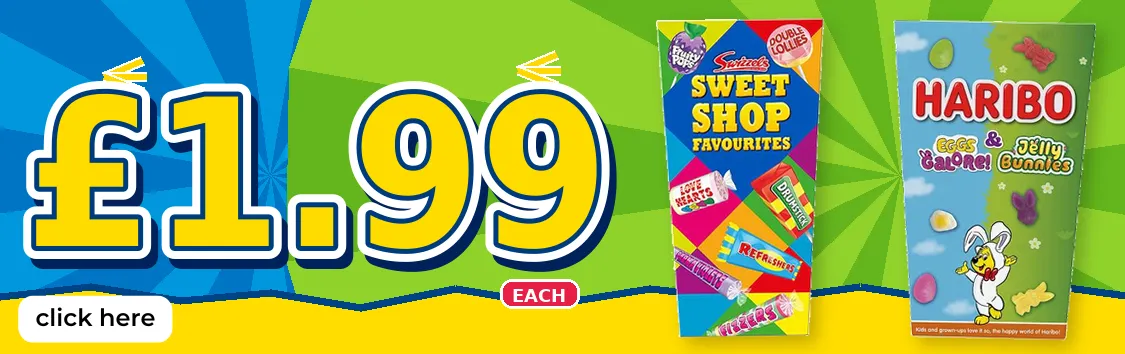 Haribo & Sweetshop Boxes £1.99