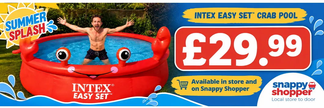 Intex crab pool 