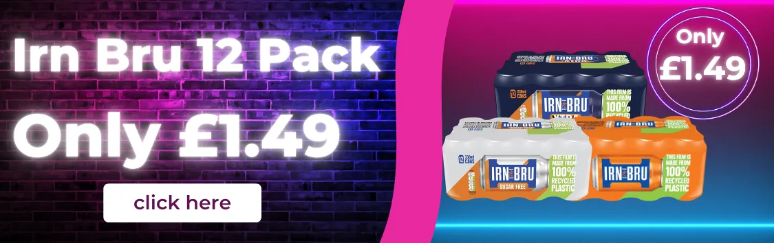Irn Bru 12pack £1.49