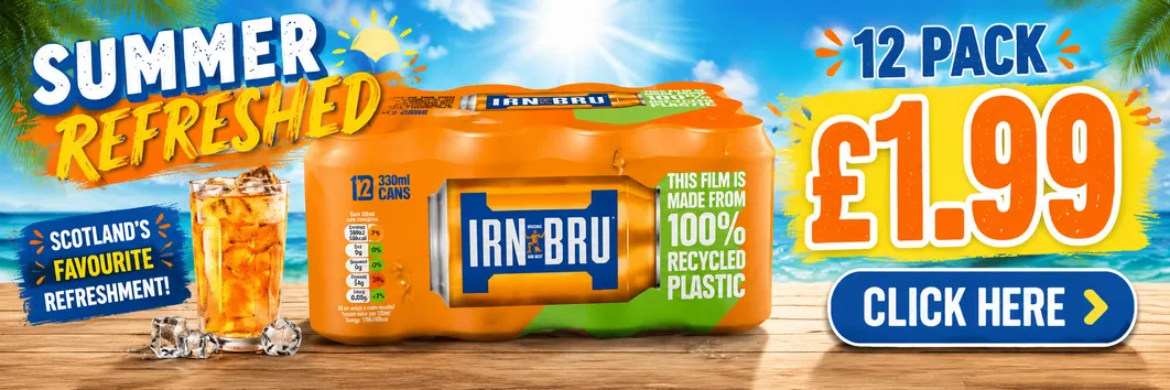 Irn Bru 12 pack for £1.99