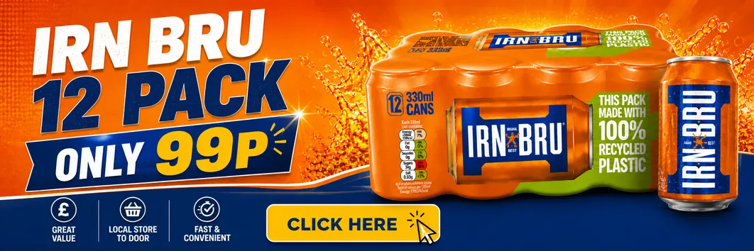 Irn Bru (original) 12x330ml - 99p