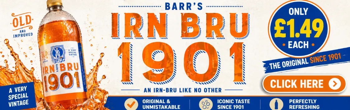 Irn bru 2ltr 1901 £1.49