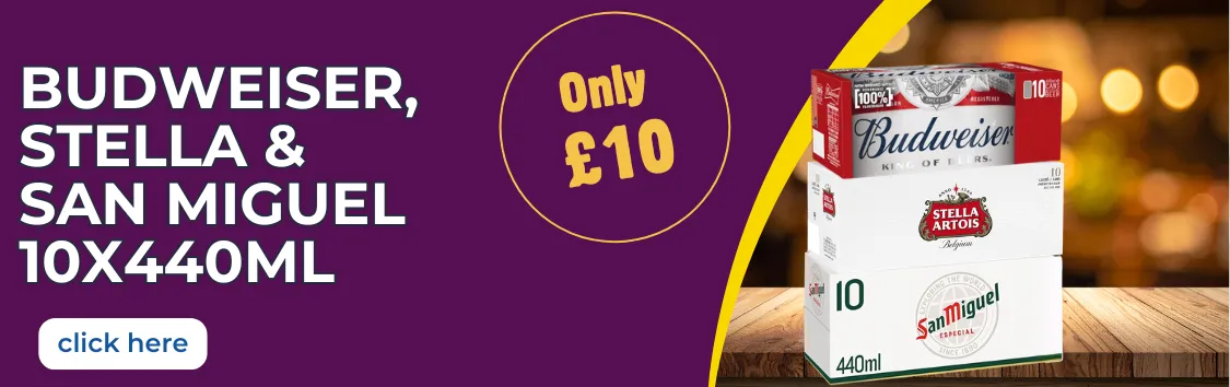 Lager 10s £10