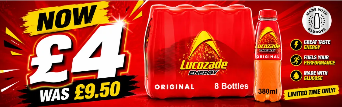 Lucozade 8PK Original