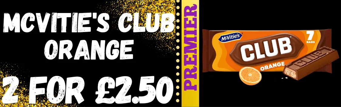 McVitie's Club Orange 154g