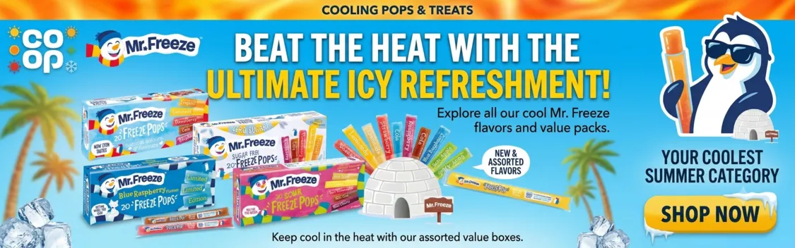 Mr Freeze Mega Ice Pops!!