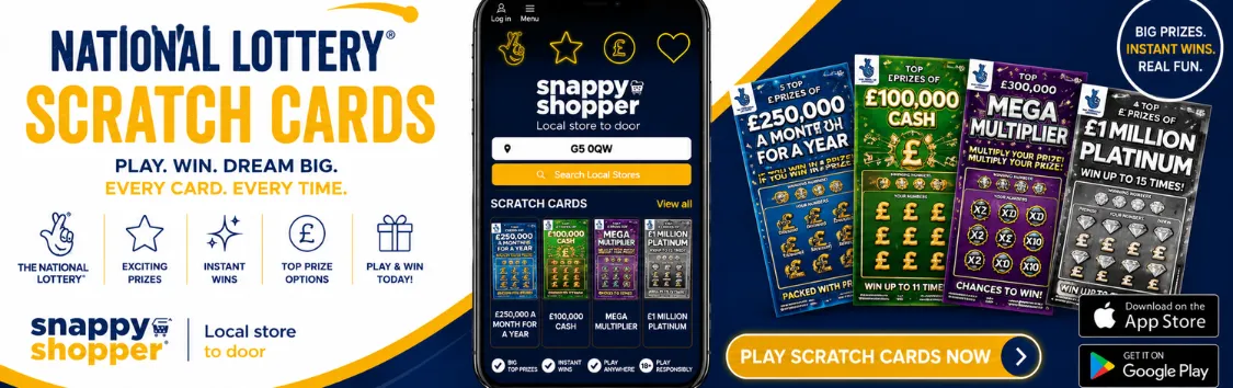 National Lottery Scratchcards