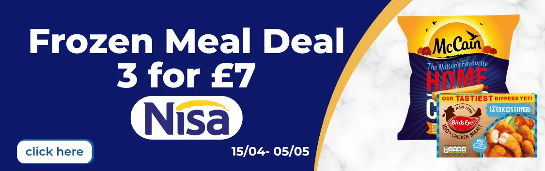 Nisa 3 for £7 Mix & Match