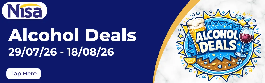 Nisa Alcohol Promotions 29/07-18/08