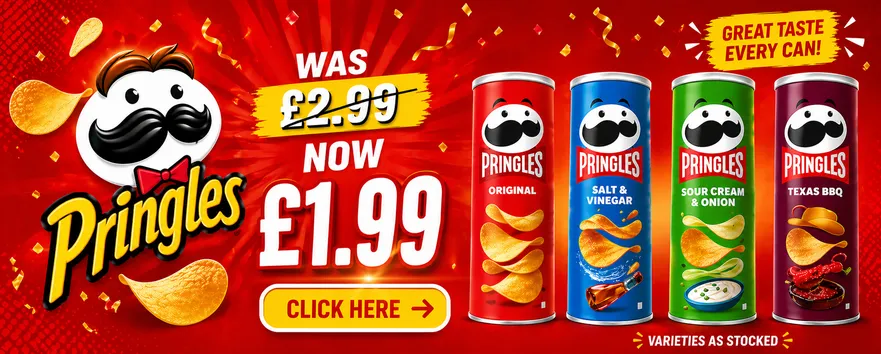 PRINGLES £1.99