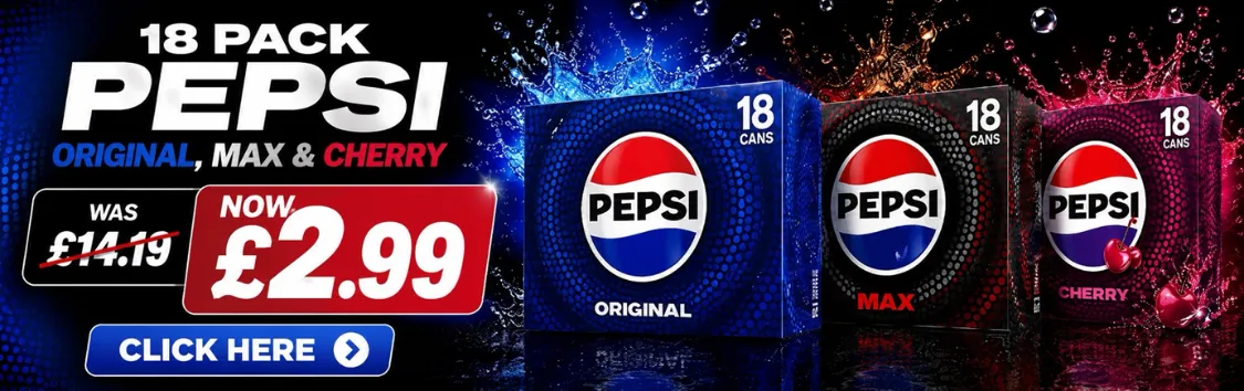 Pepsi 18 Pack - £2.99