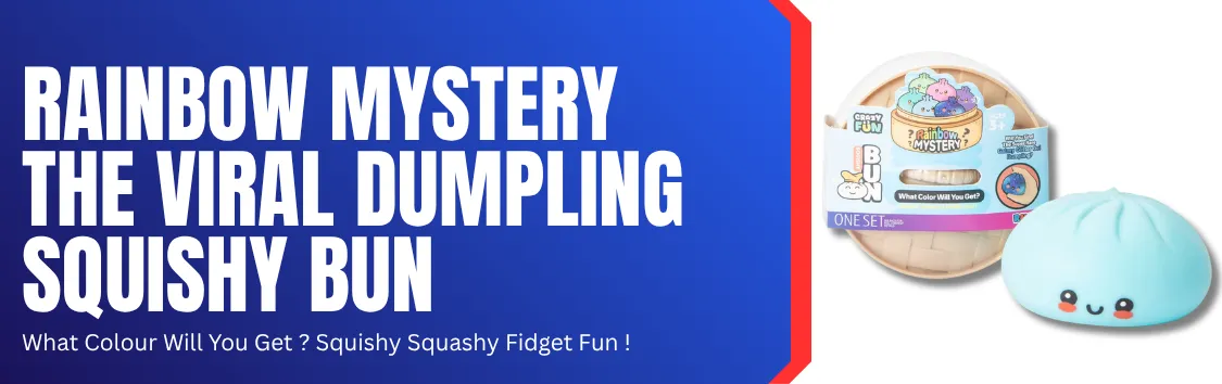 Rainbow Mystery The Viral Mistery Dumpling Squishy Bun