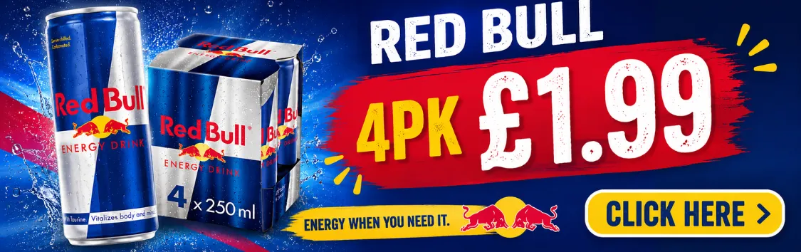 Red bull 4x250ml JC