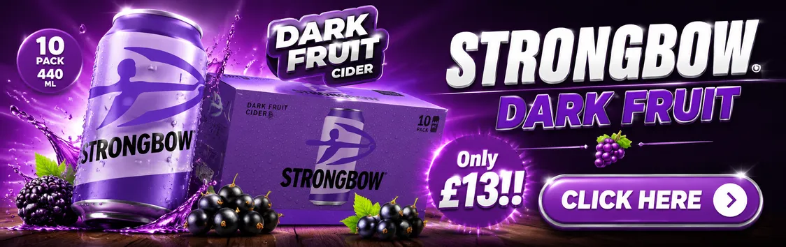 STRONGBOW 10 PACK DARKFRUIT £13!