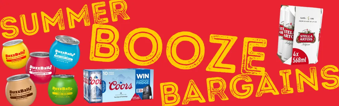 Summer Booze Bargains 