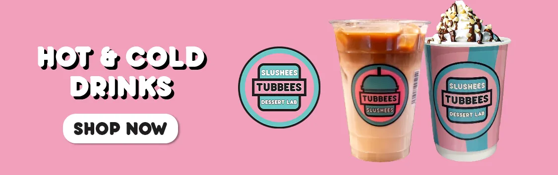 TUBBEES HOT AND COLD DRINKS 