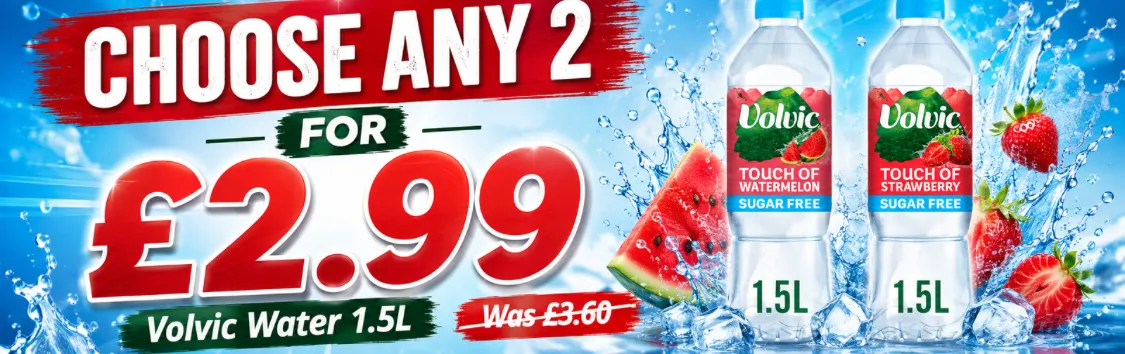 Volvic Flavoured Water
