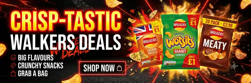 WALKERS CRISPS DEALS