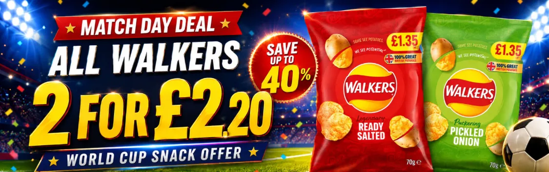 Walkers 2 for 2