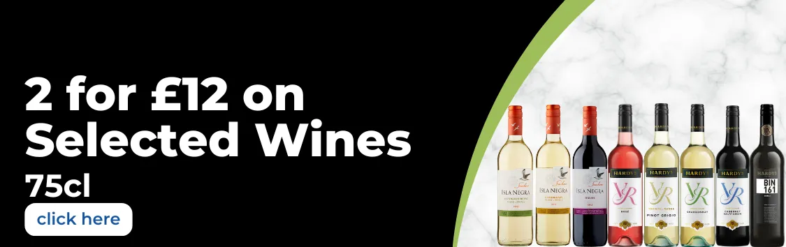 Wines 2 for £12