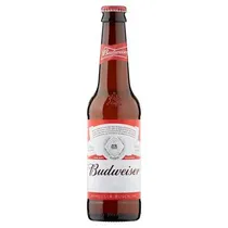 Budweiser Bottle 300ml Only 99p!! category