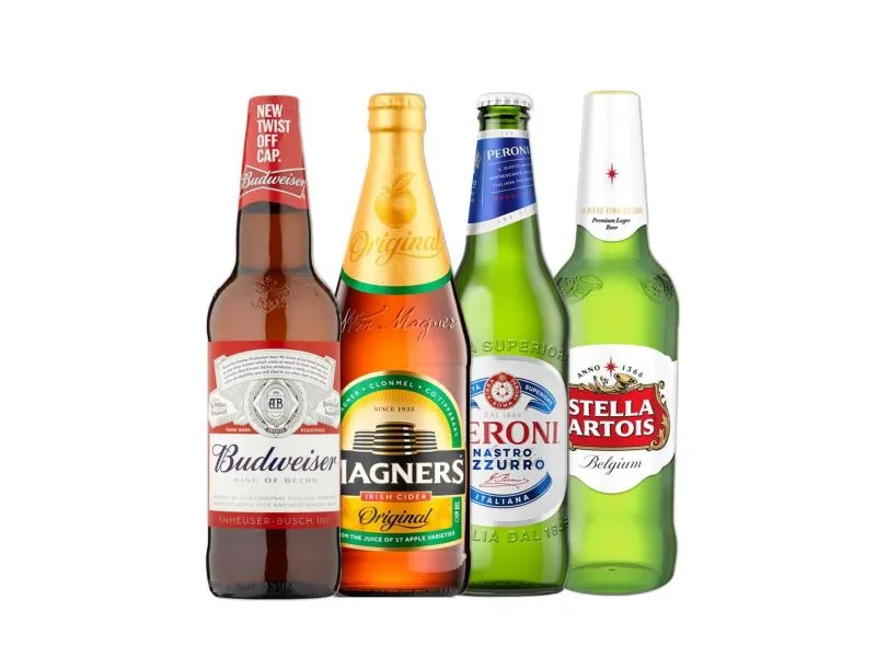 Beers, Lagers, Ciders & Cocktails Multibuy category