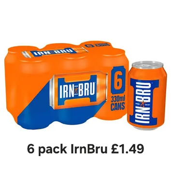 £1.49 Irn-bru 6 pack