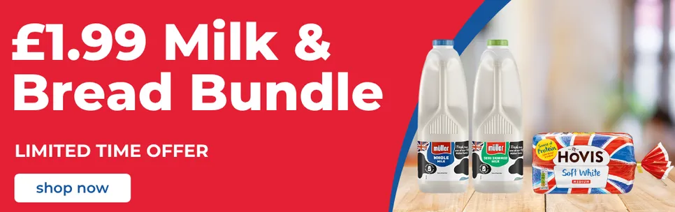 £1.99 Bread & Milk Bundle