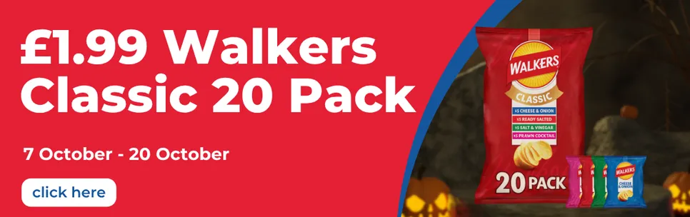 £1.99 Walkers Classic 20 Pack