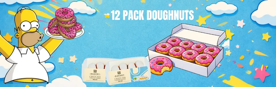 12 PACK DOUGHNUTS