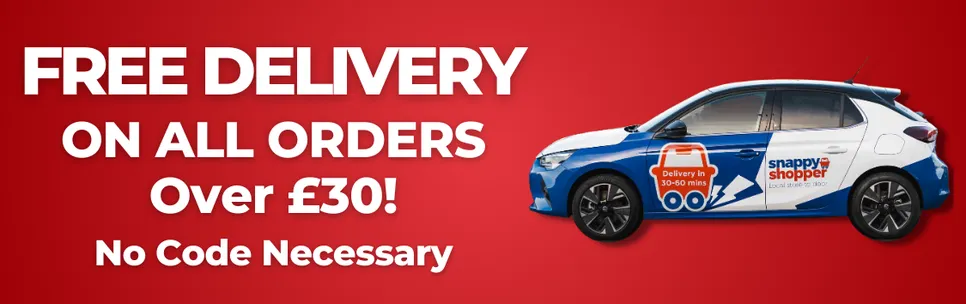 Free Delivery Over £30