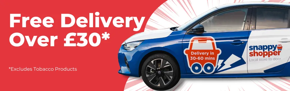 Free Delivery Over £30