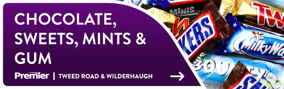 Chocolate, Sweets, Mints & Gum