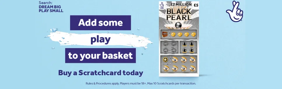 National Lottery Scratchcards