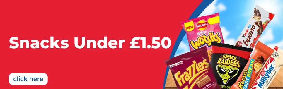 Snacks and Drinks Under £1.50