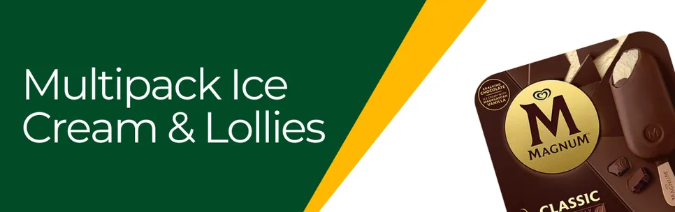 Multipack Ice Cream and Lollies