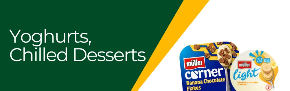 Yoghurts & Chilled Desserts