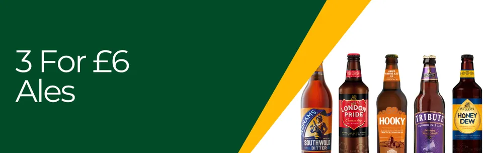 3 For £6 Ales