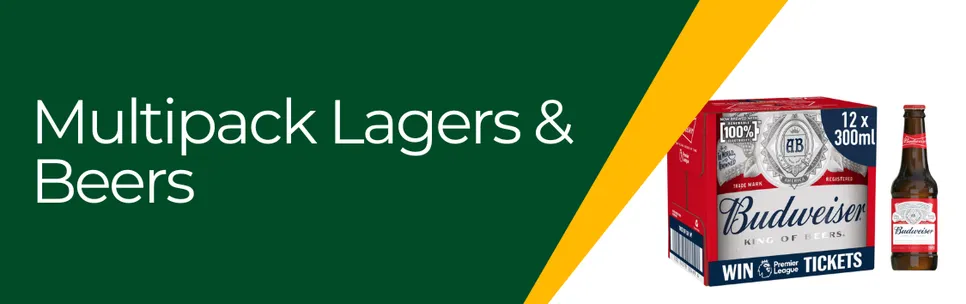 Multipack Lager and Beers
